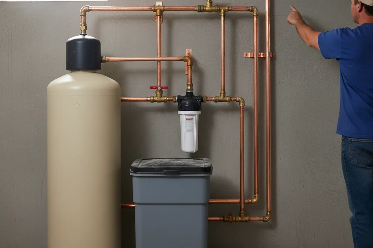 Whole-house water treatment system installed in Columbia City